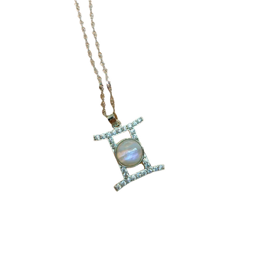 Zodiac Sign Necklace Gemini