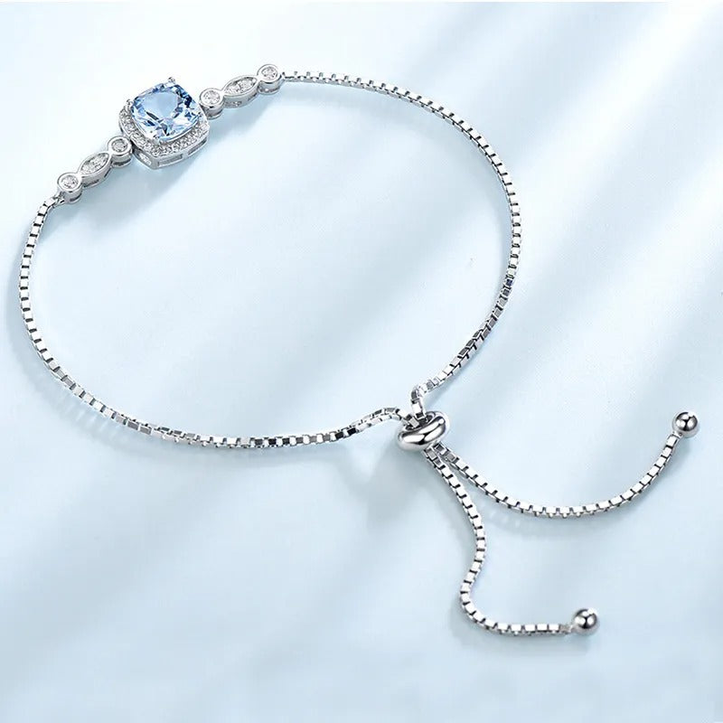 925 Silver Moonlily Bracelet